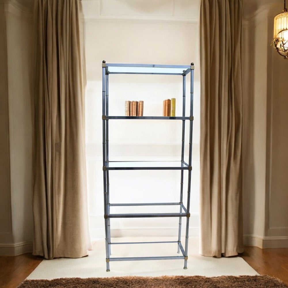 Vintage Maison Jansen 5 shelf etagere