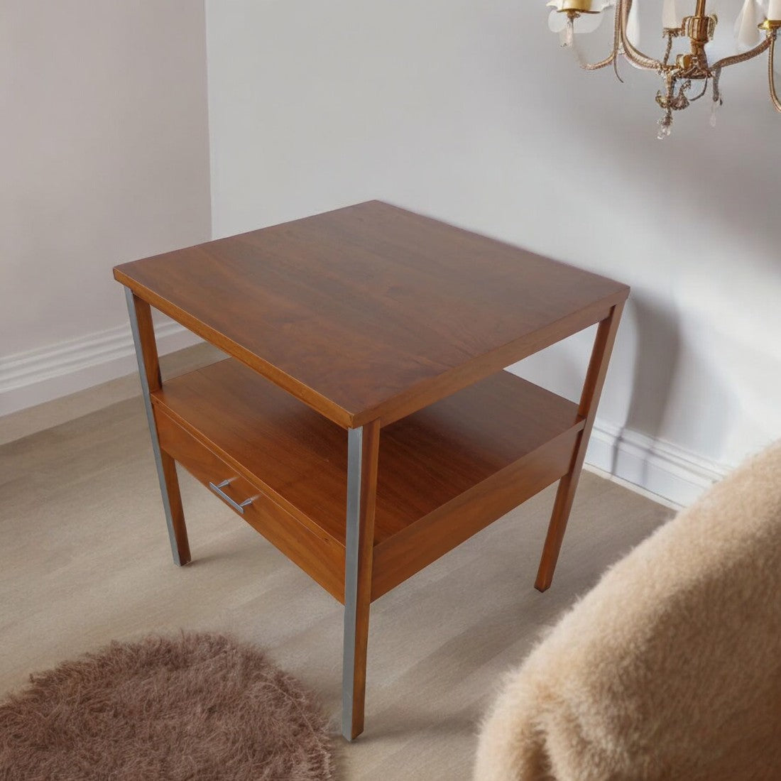 Vintage Paul McCobb nightstand for Calvin