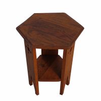 13.5″ Art & Craft Wood Side Table