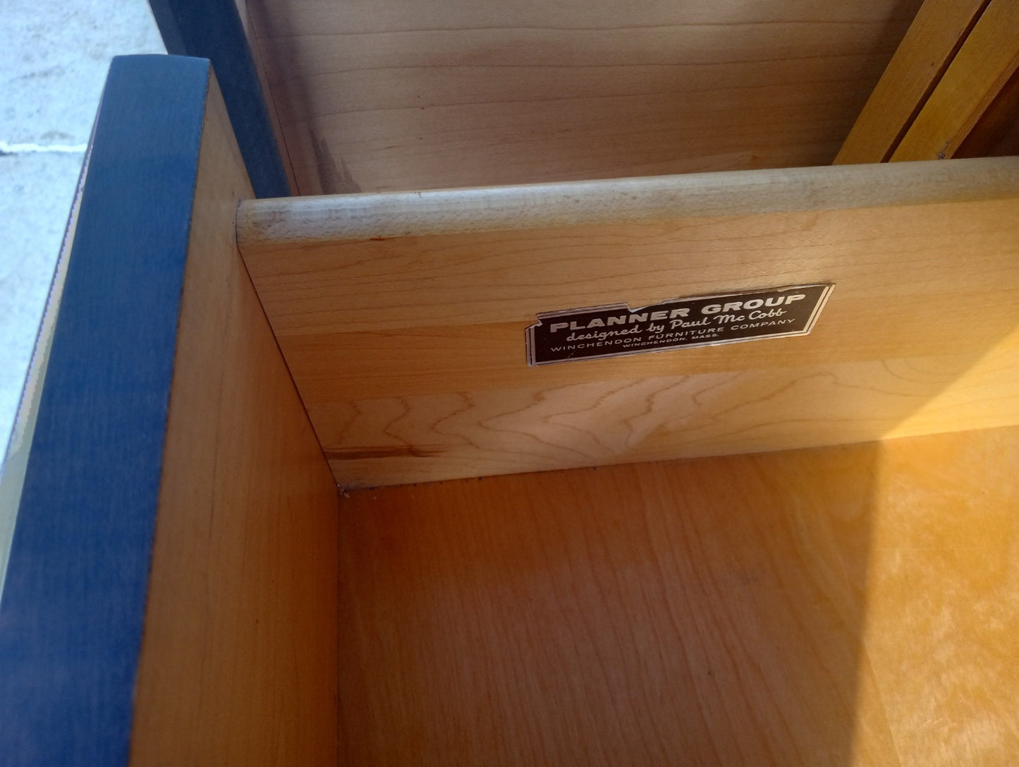 Vintage Paul McCobb hutch, a timeless piece of mid-century design.