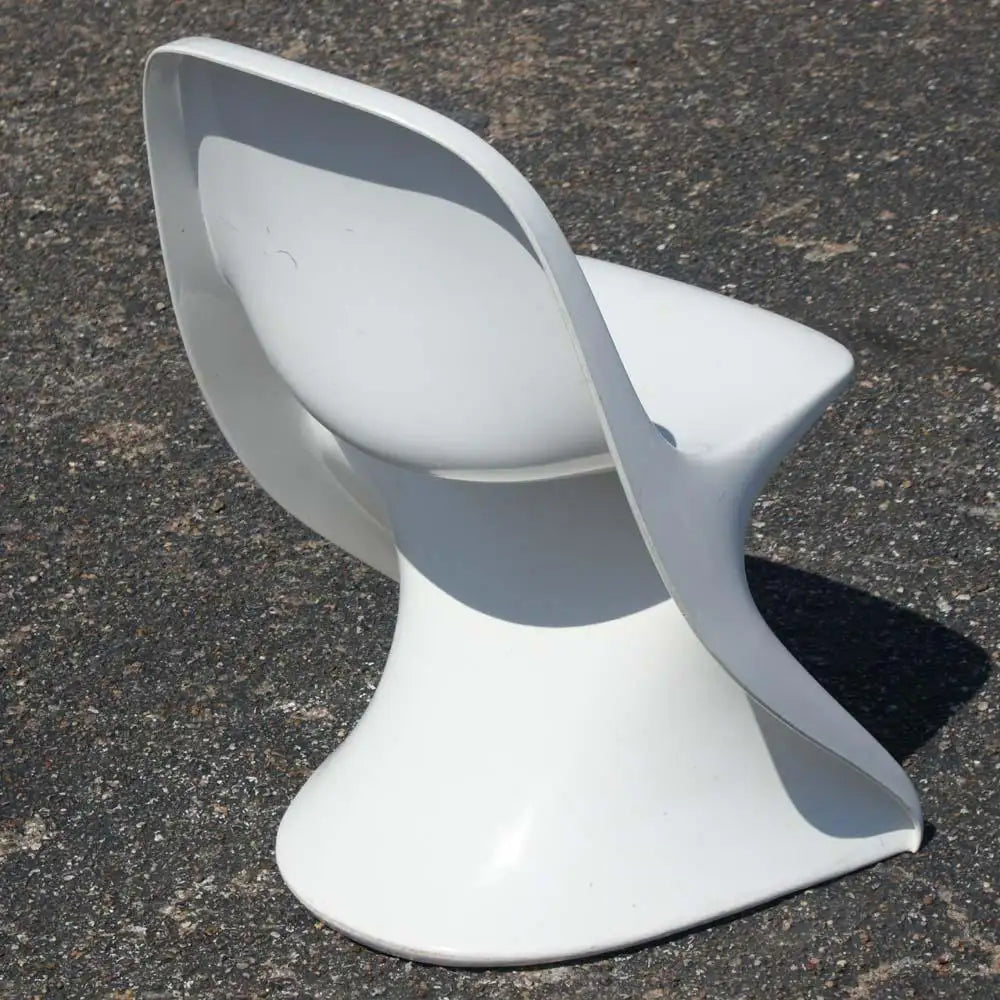 Casalino Alexander Begge Stacking Chair White Color