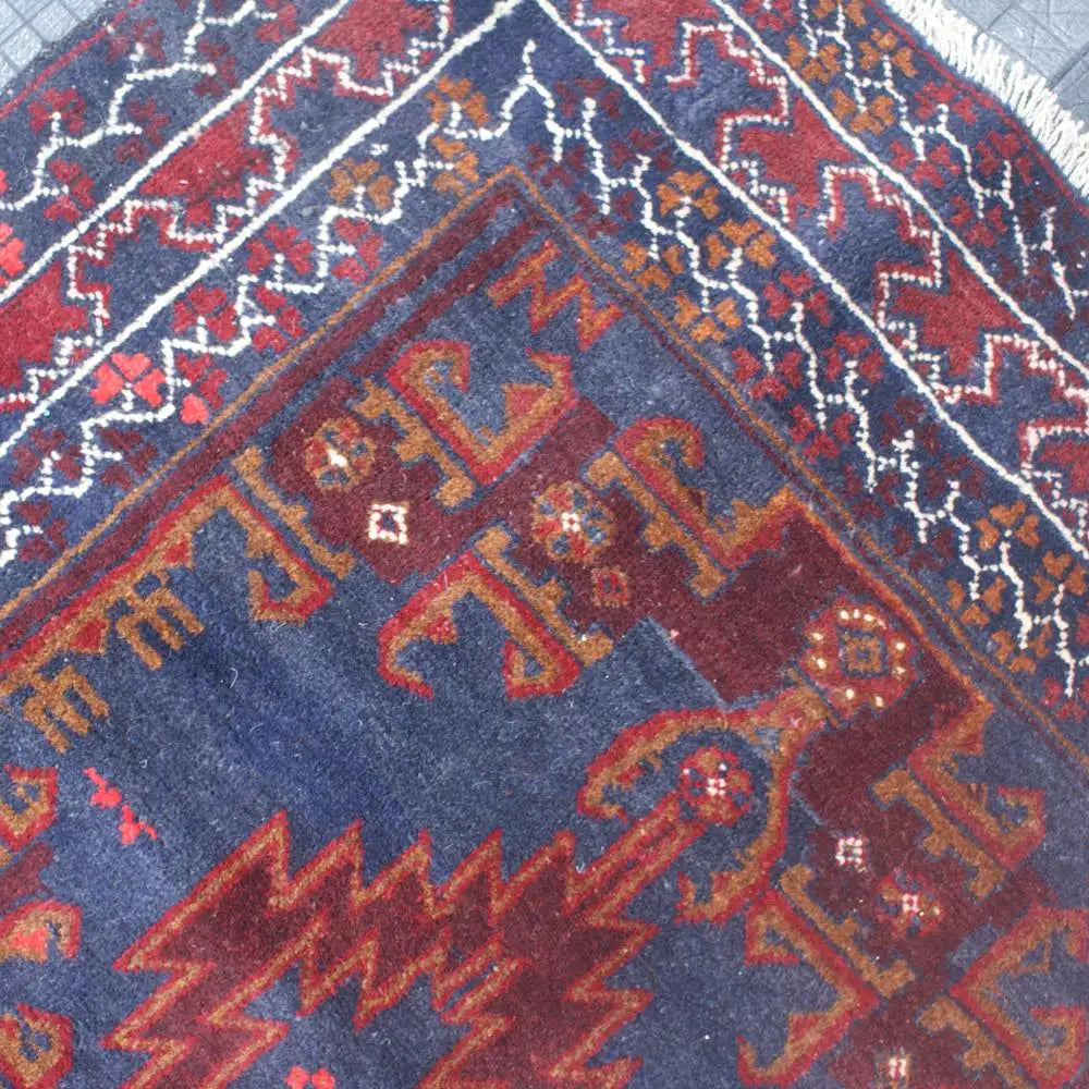 Authentic Afgan Balouchi handwoven rug