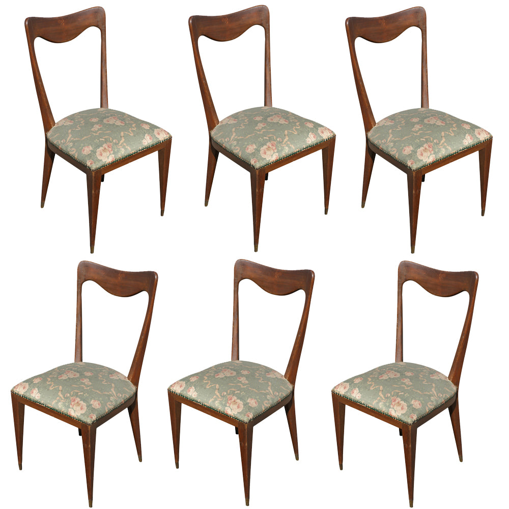 Vintage J.L. Moller Style Teak Dining Chairs Set (MR9743)