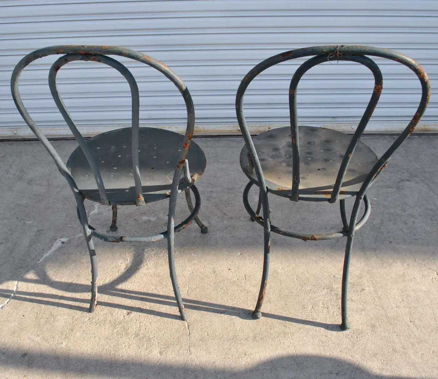 3 Piece Vintage Art Deco Metal Outdoor Patio Set (MR9728)