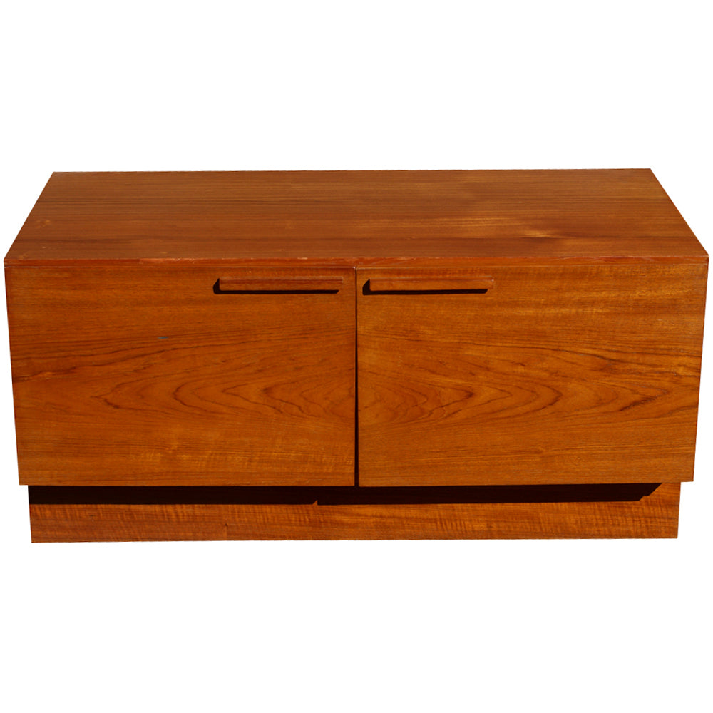 Vintage Danish teak cabinet by IB Kofod-Larsen with mid-century modern design