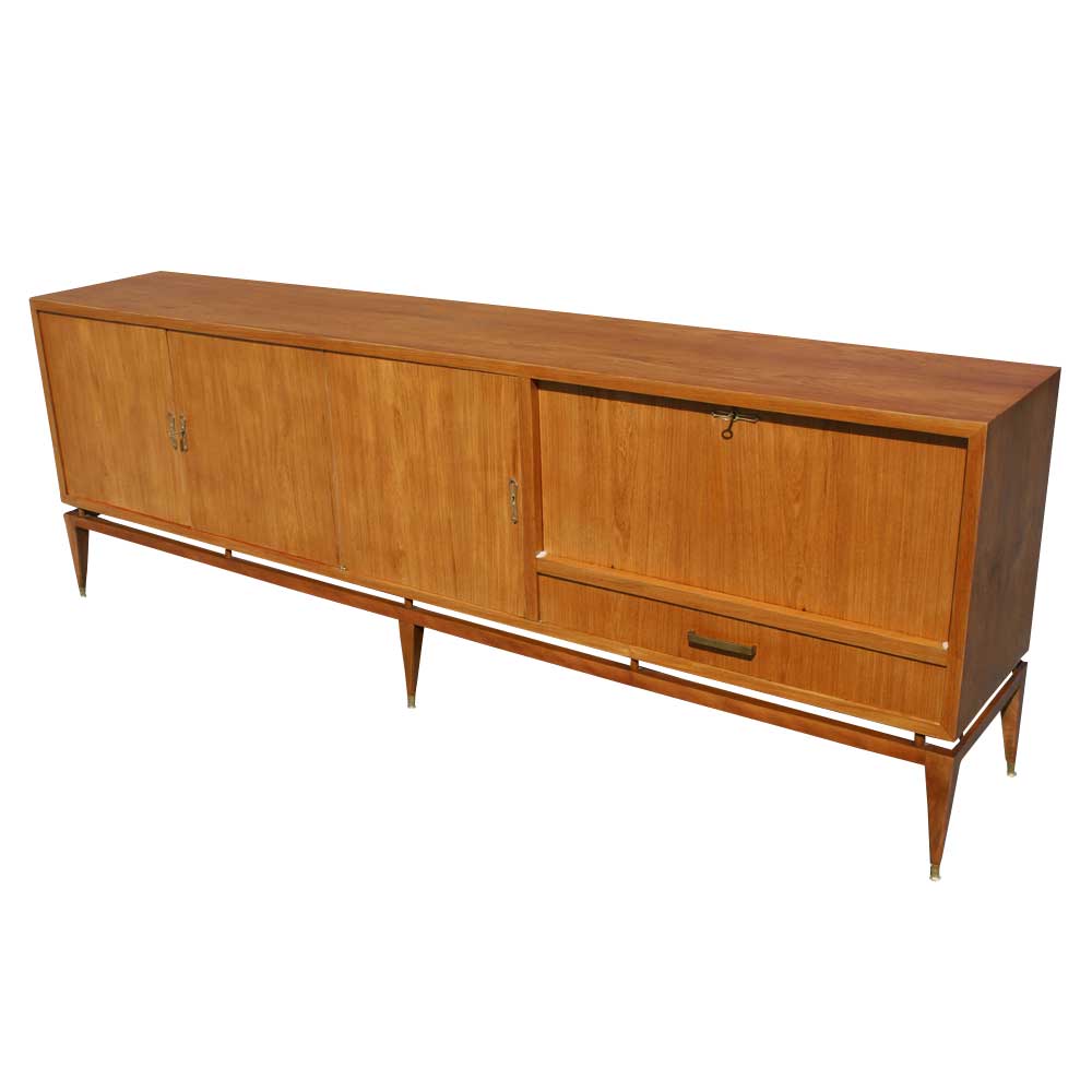 98″ Italian Breakfront Sideboard Cabinet Credenza (MR10542)