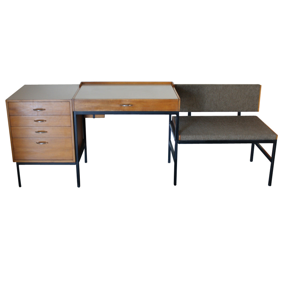 Elias Svedberg for Nordiska Kompaniet Dressing Table Vanity & Bench from HOTEL CRILLON