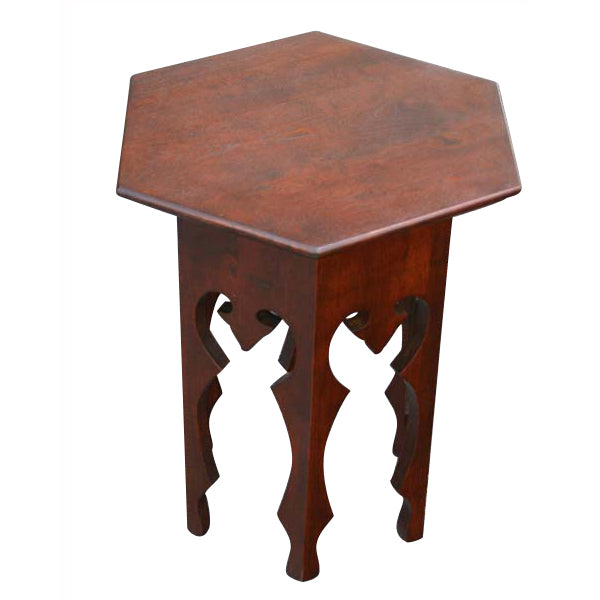 Vintage Charles Limbert style Arts & Crafts end table with solid wood craftsmanship