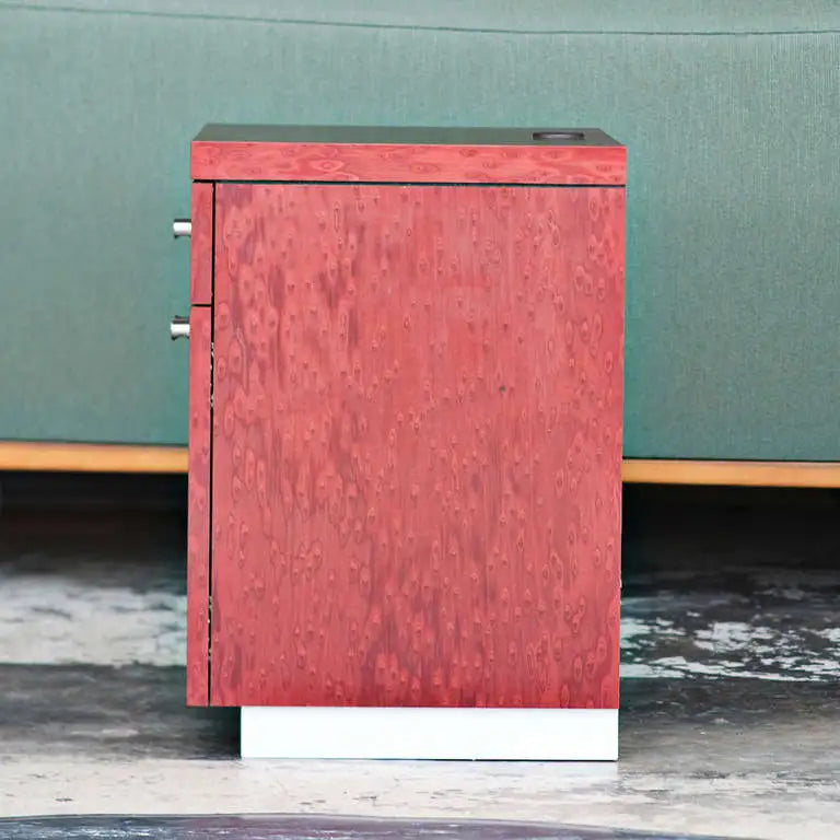 Modern two door bedside table