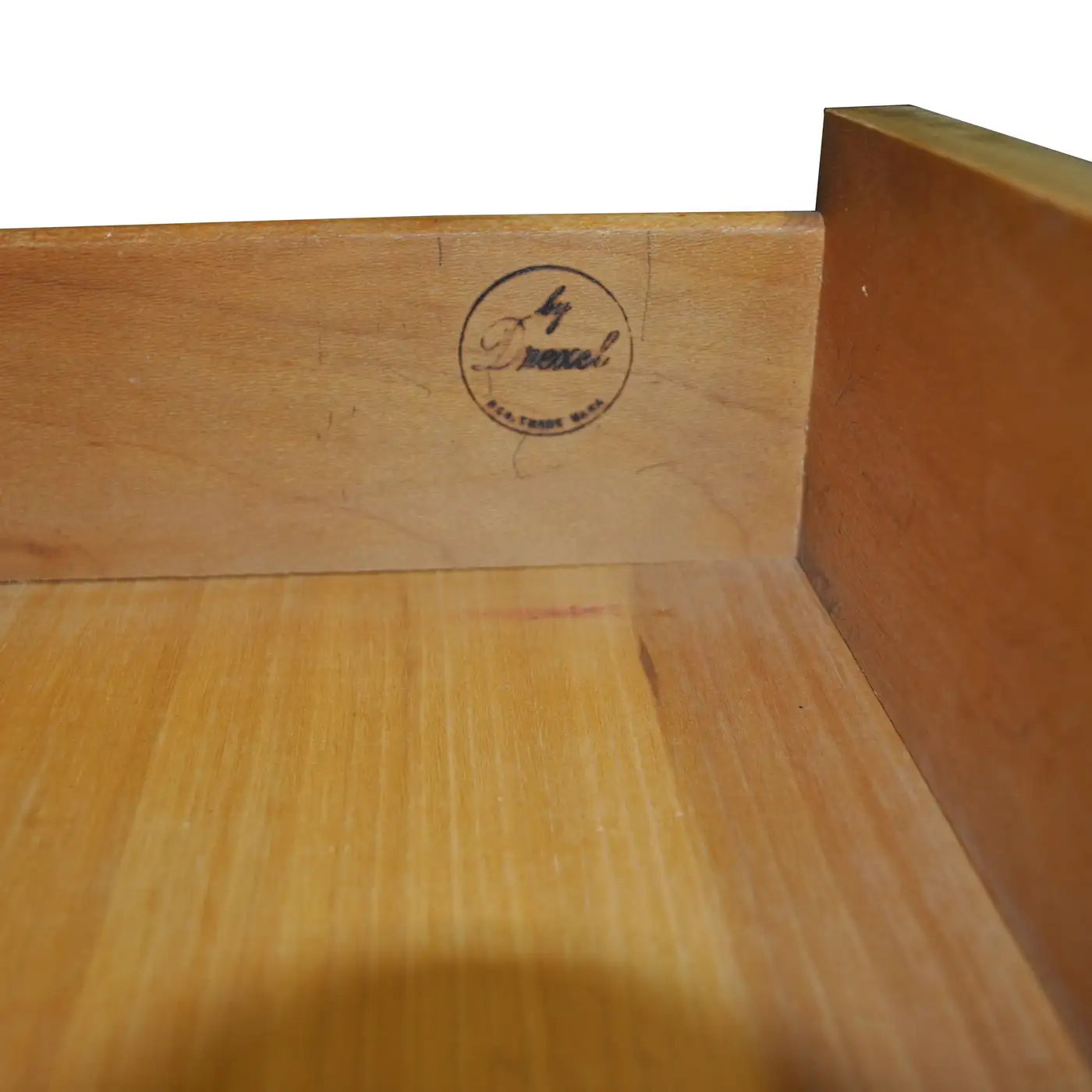 Retro Drexel Precedent nightstand side angle