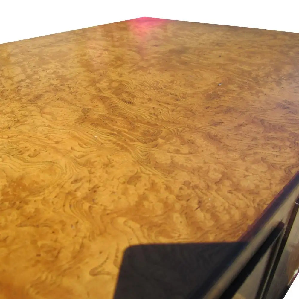 Campaign furniture with brass hardware