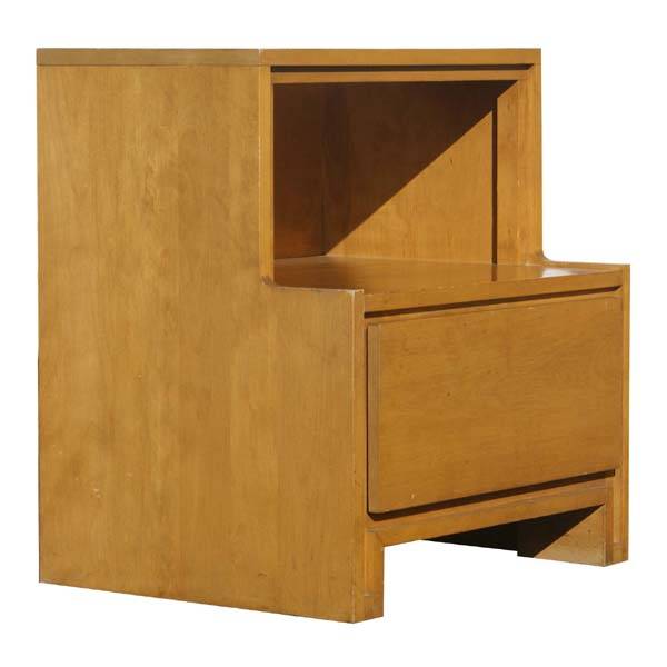 Conant Ball Russel Wright Maple Night Stand Table
