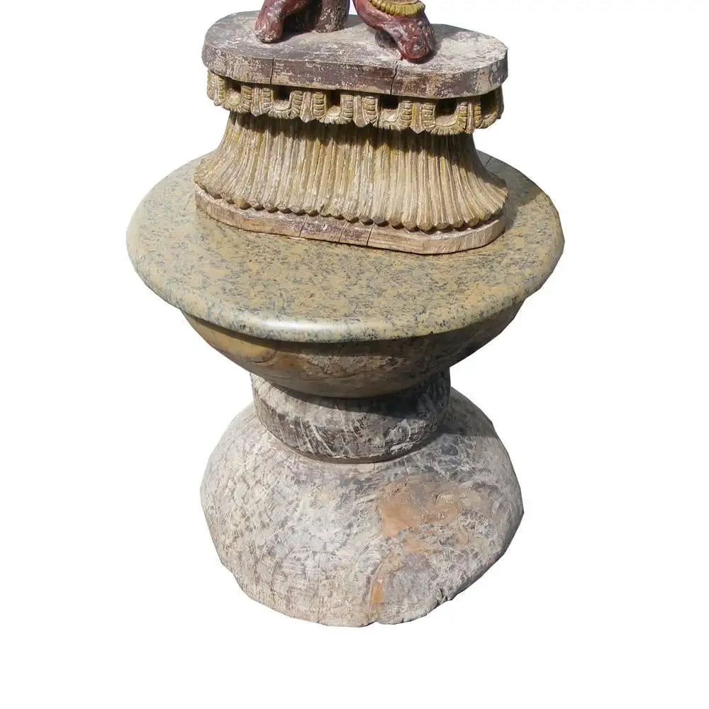 rare 18th century Hindu god sculpture