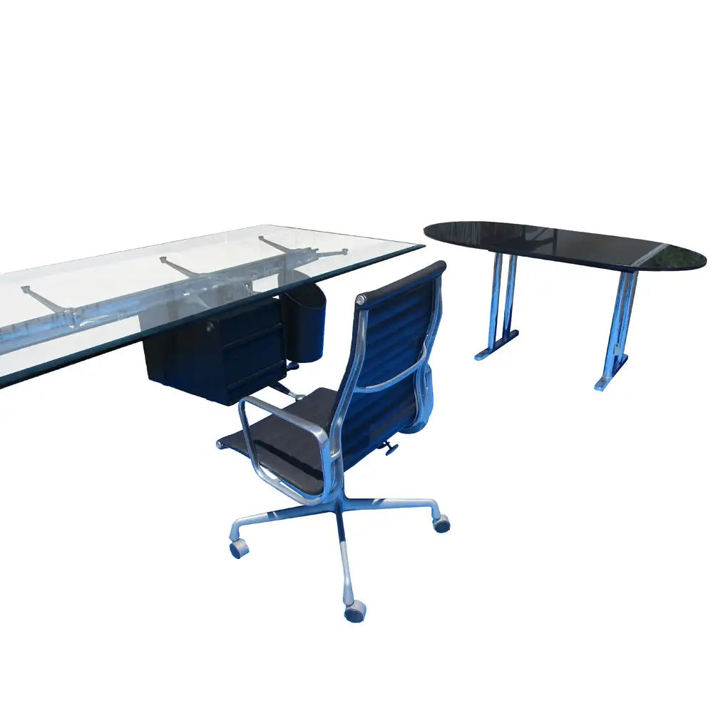 Burdick desk with ample workspace