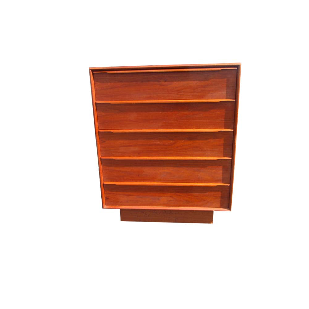 Vintage mid century Danish gentleman’s desk with teak wood