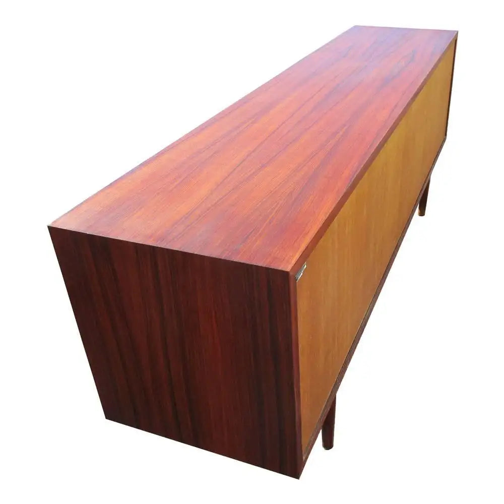 Elegant Brazilian rosewood mid century sideboard