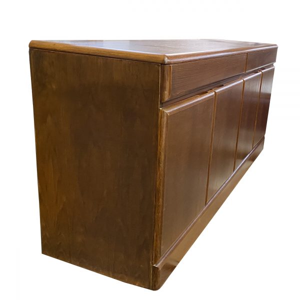 Danish modern sideboard in rich teak wood