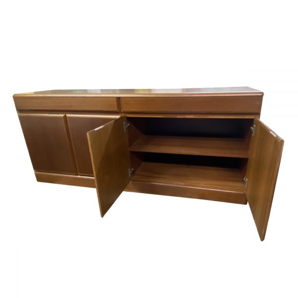 Danish Modern teak storage credenza