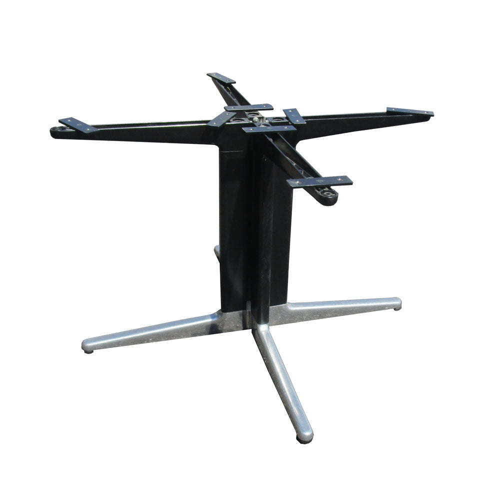 Vintage Herman Miller conference dining 4 star table base