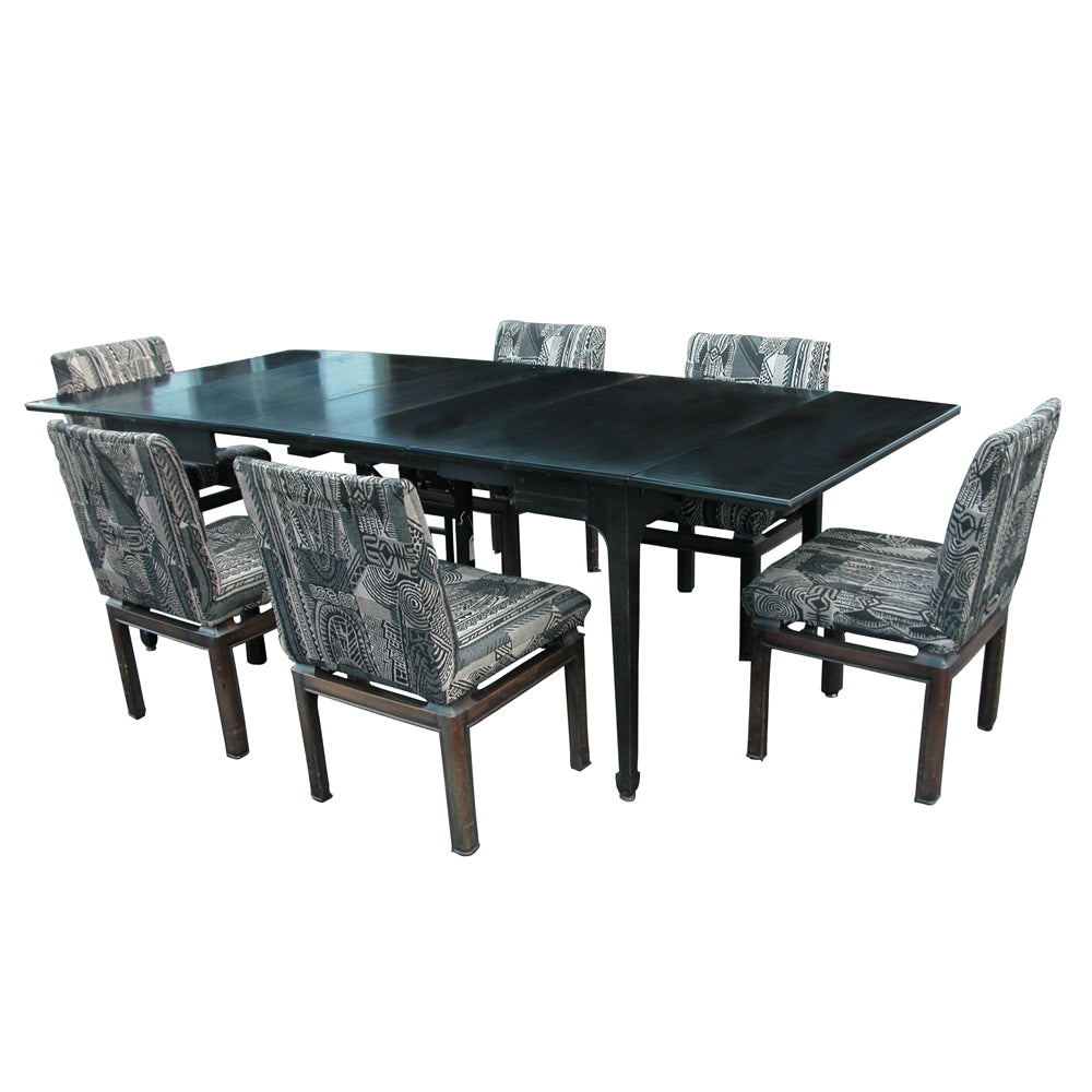 Mid century modern Baker dining table by Michael Taylor