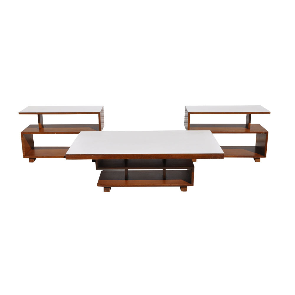 Retro living room table in mid century modern style