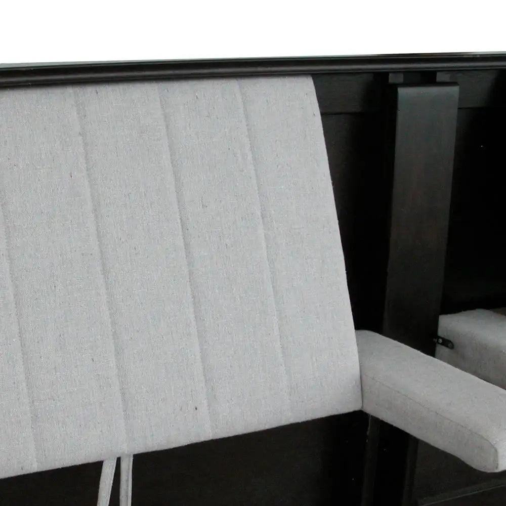 Vintage Wormley Dunbar adjustable wood headboard