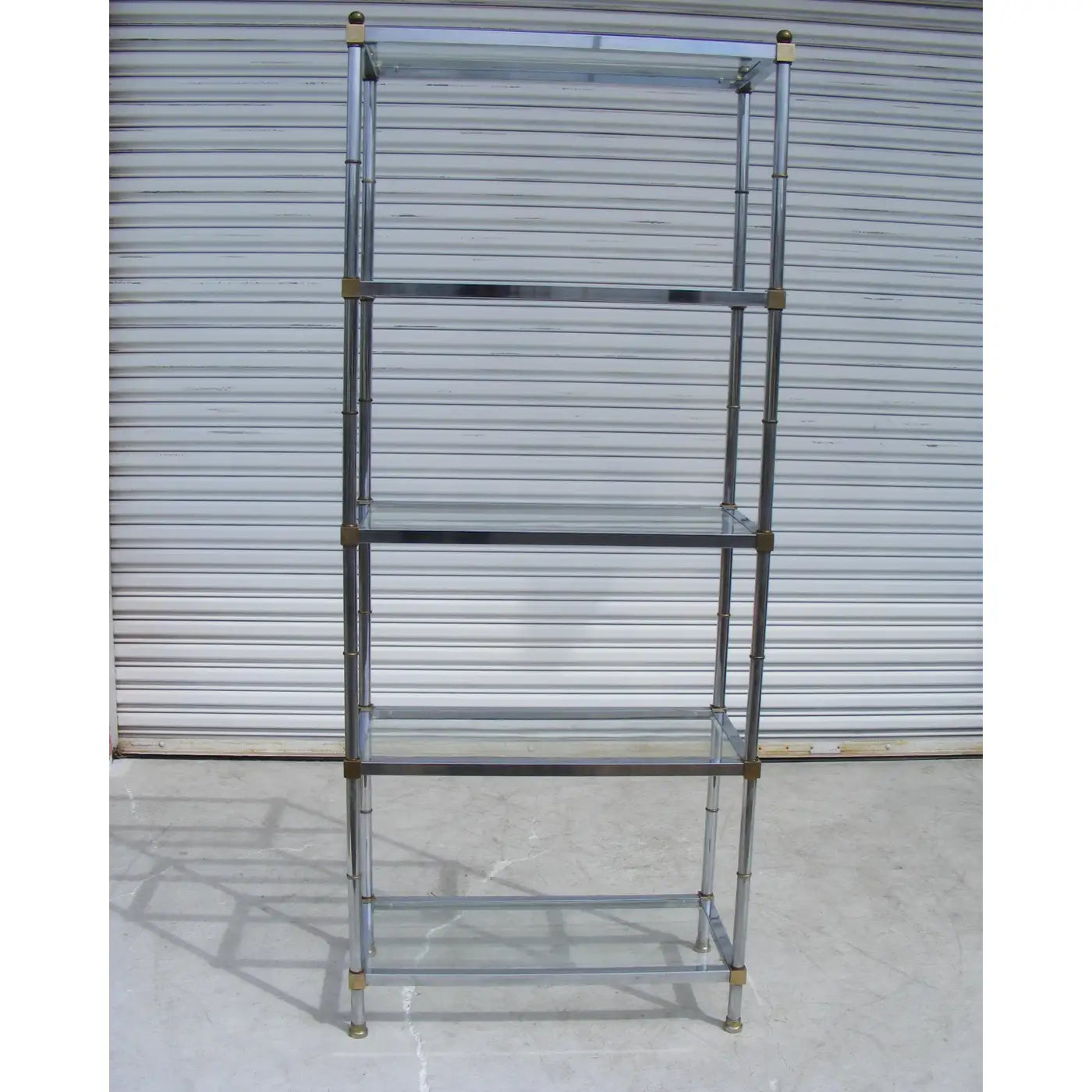 Mid century retro Maison Jansen shelving