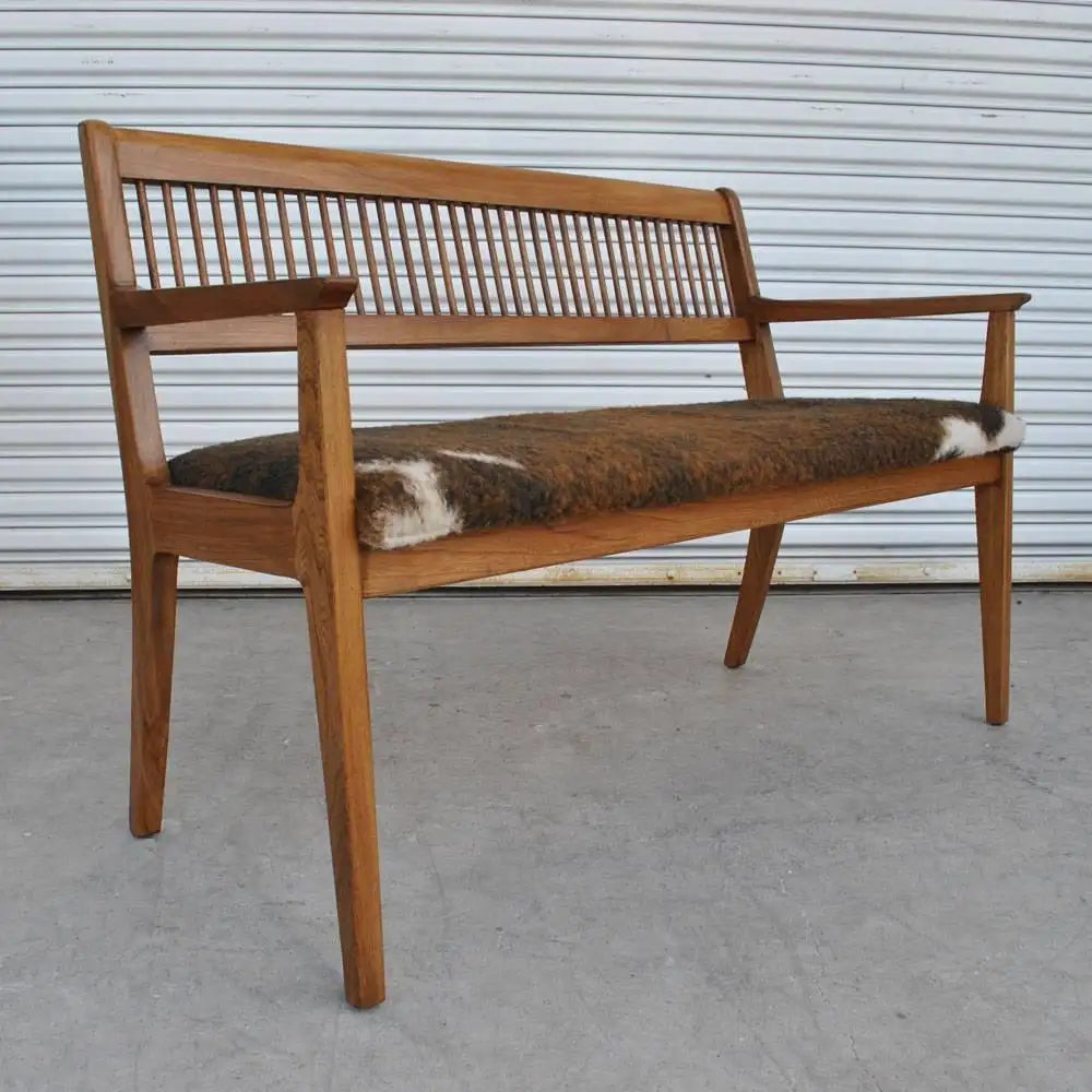 Vintage Mid Century Drexel John Van Koert Profile Series Bench