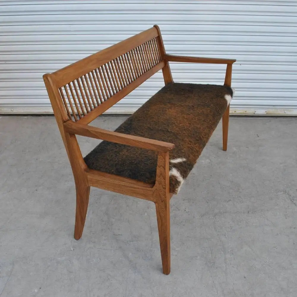 Vintage Mid Century Drexel John Van Koert Profile Series Bench