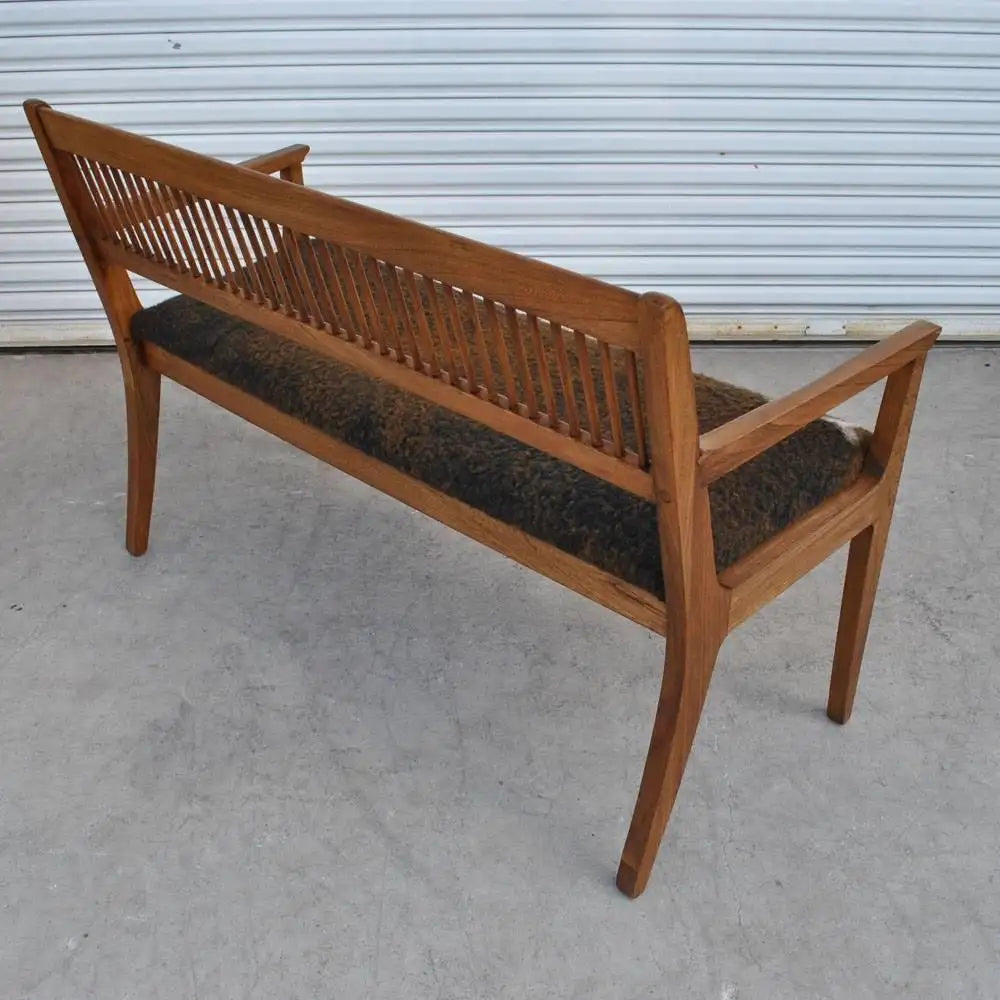 Vintage Mid Century Drexel John Van Koert Profile Series Bench