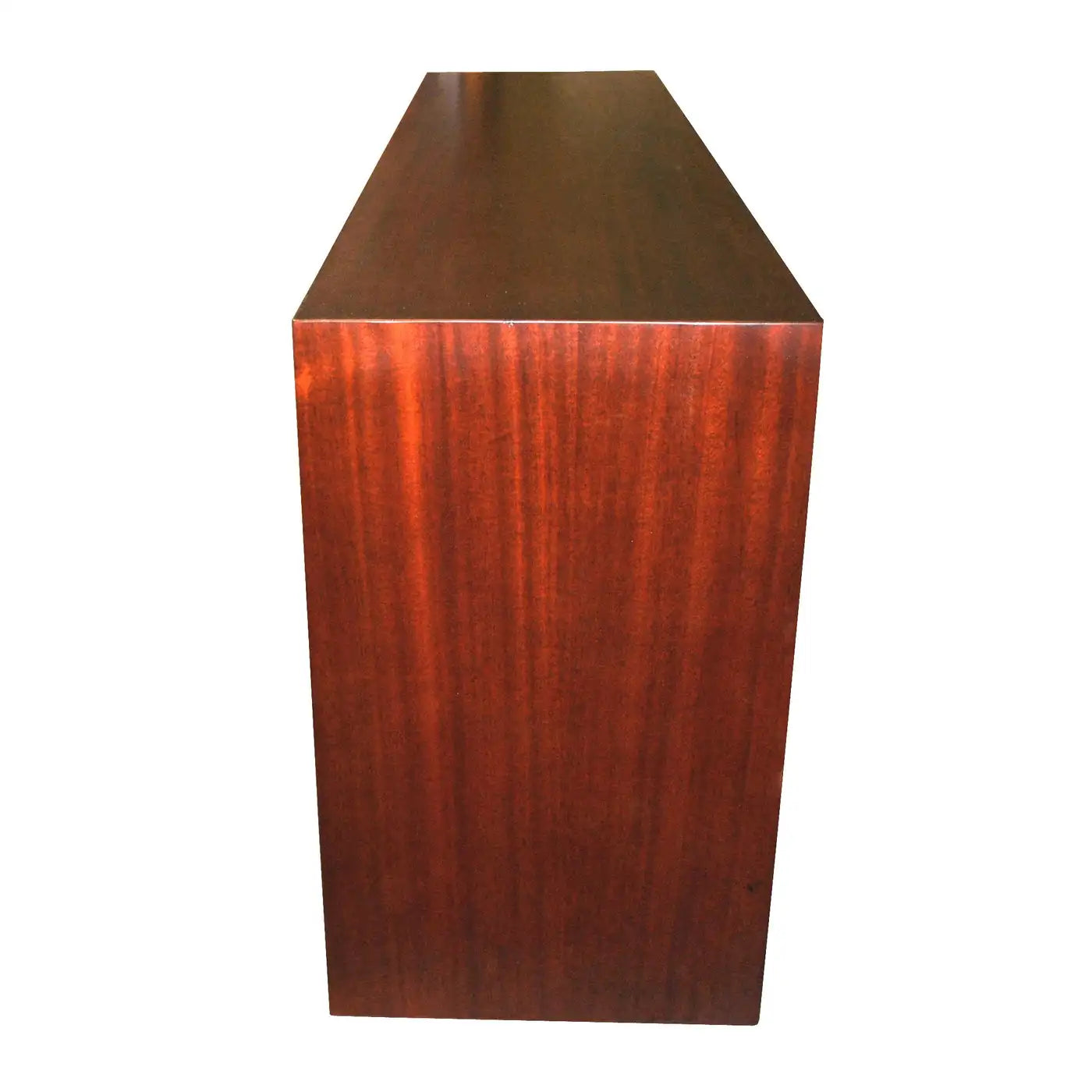 Elegant storage unit in rosewood and mahogany