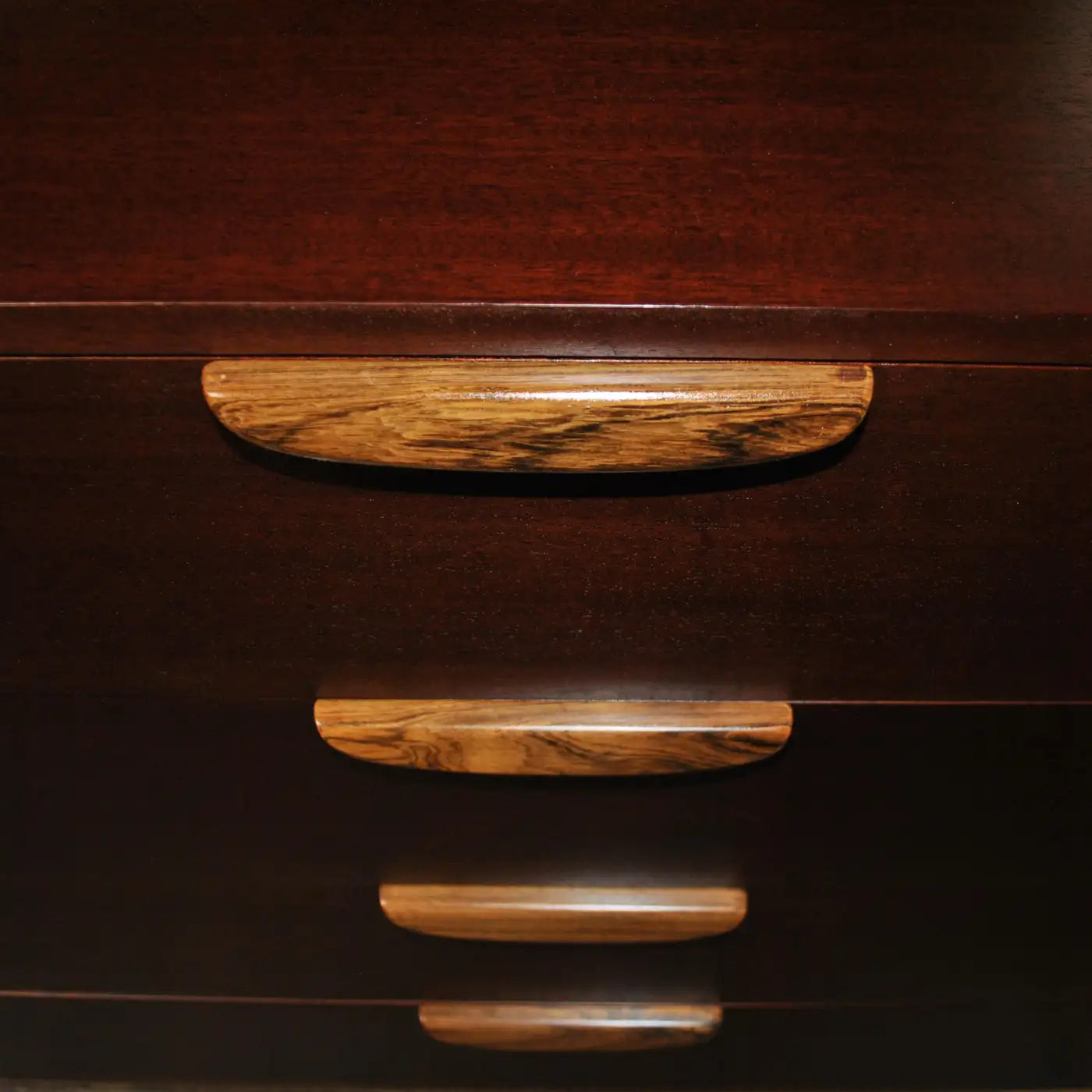 Harvey Probber credenza with wood detail