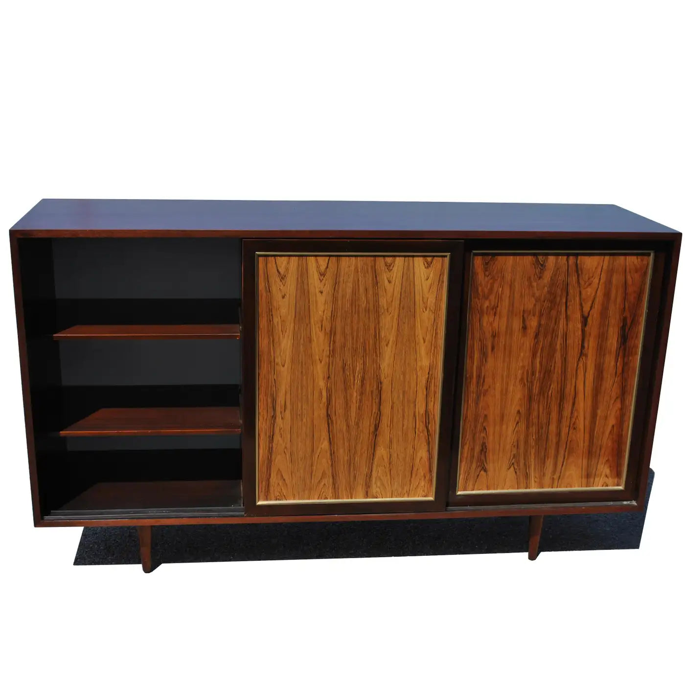 Midcentury 62 inch Harvey Probber credenza