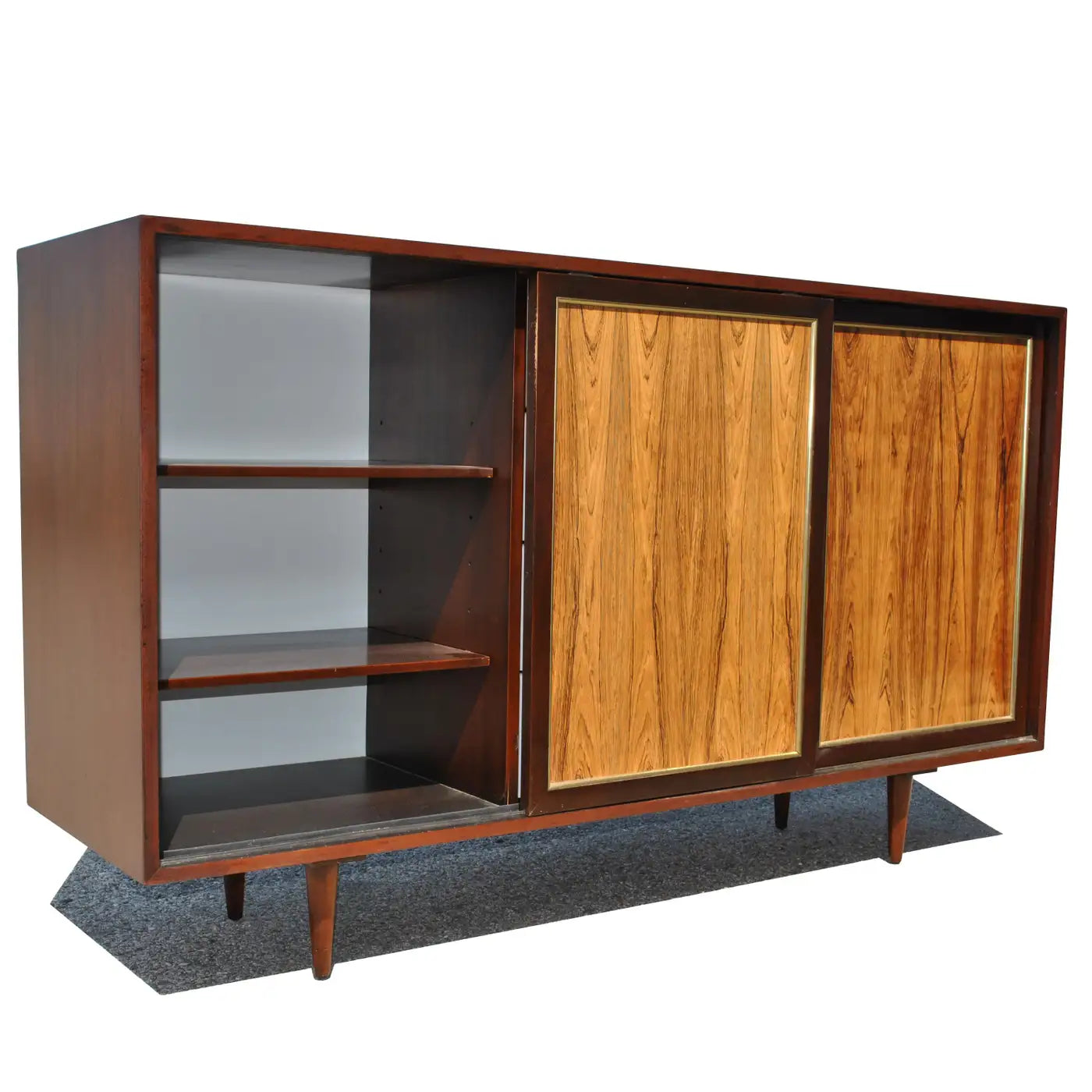 Harvey Probber modernist rosewood cabinet