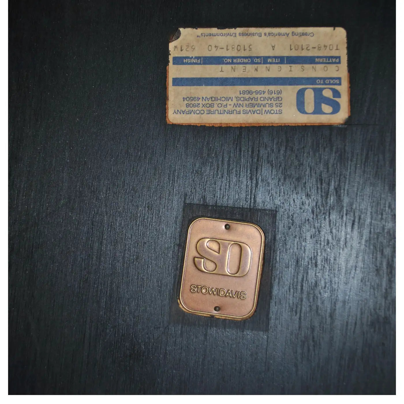 Classic mid-century 78″ Stow Davis oval wood conference table