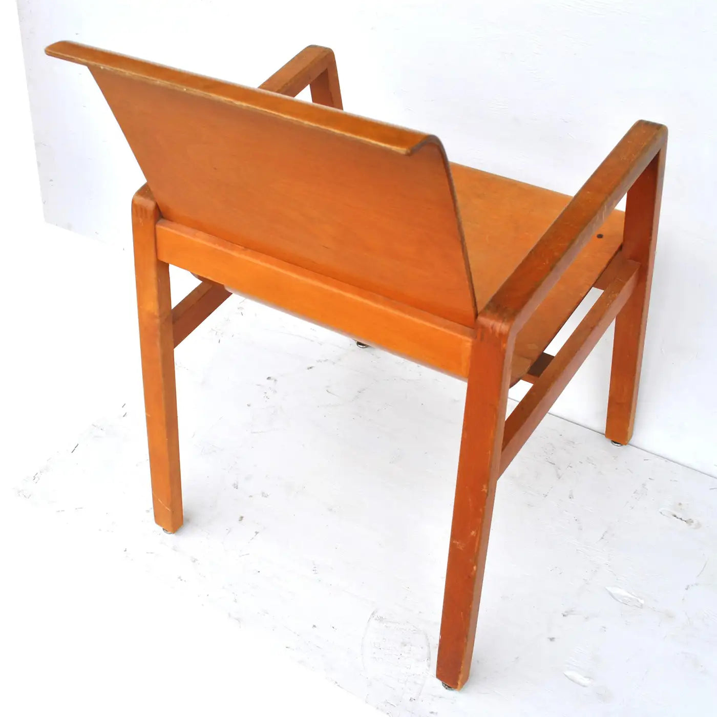 Vintage Pair Hallway 403 Chairs by Alvar Aalto