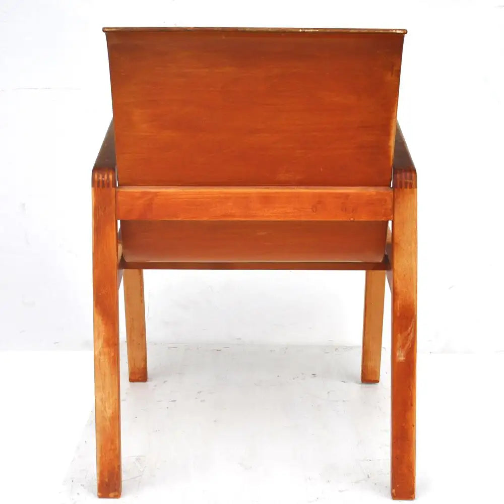 Vintage Pair Hallway 403 Chairs by Alvar Aalto