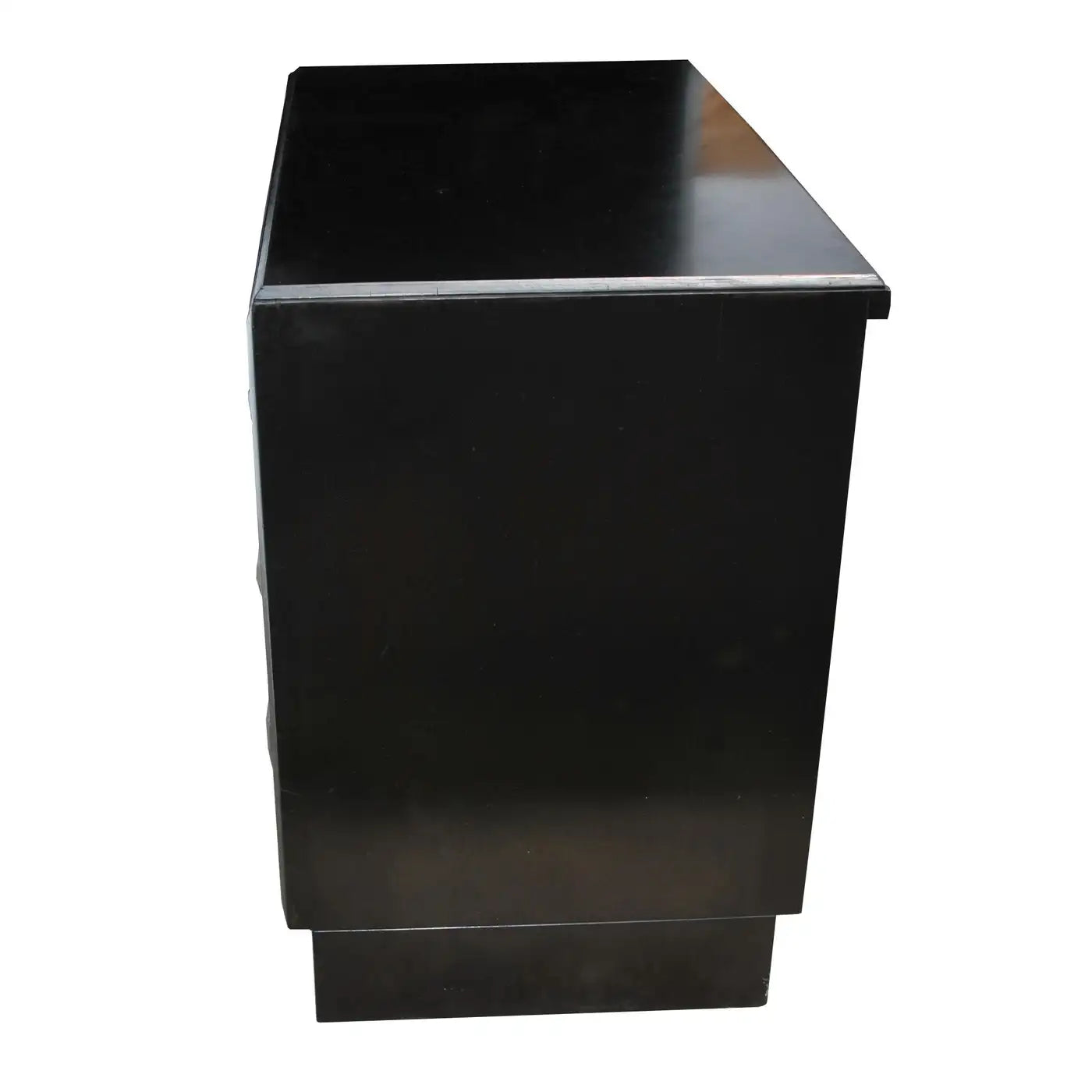 Vintage bedroom dresser with ebonized wood