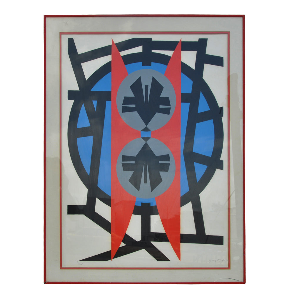 Jimmy Ernst Lithograph Plate V 1970