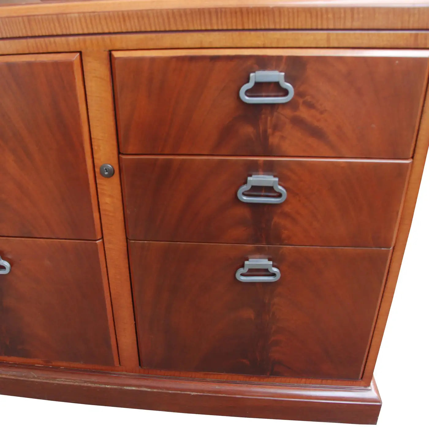 ICF designer wood credenza with drawers