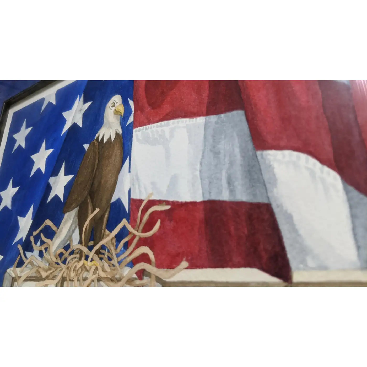 Signed “VOTE” artwork by Anne Kinder from 1999