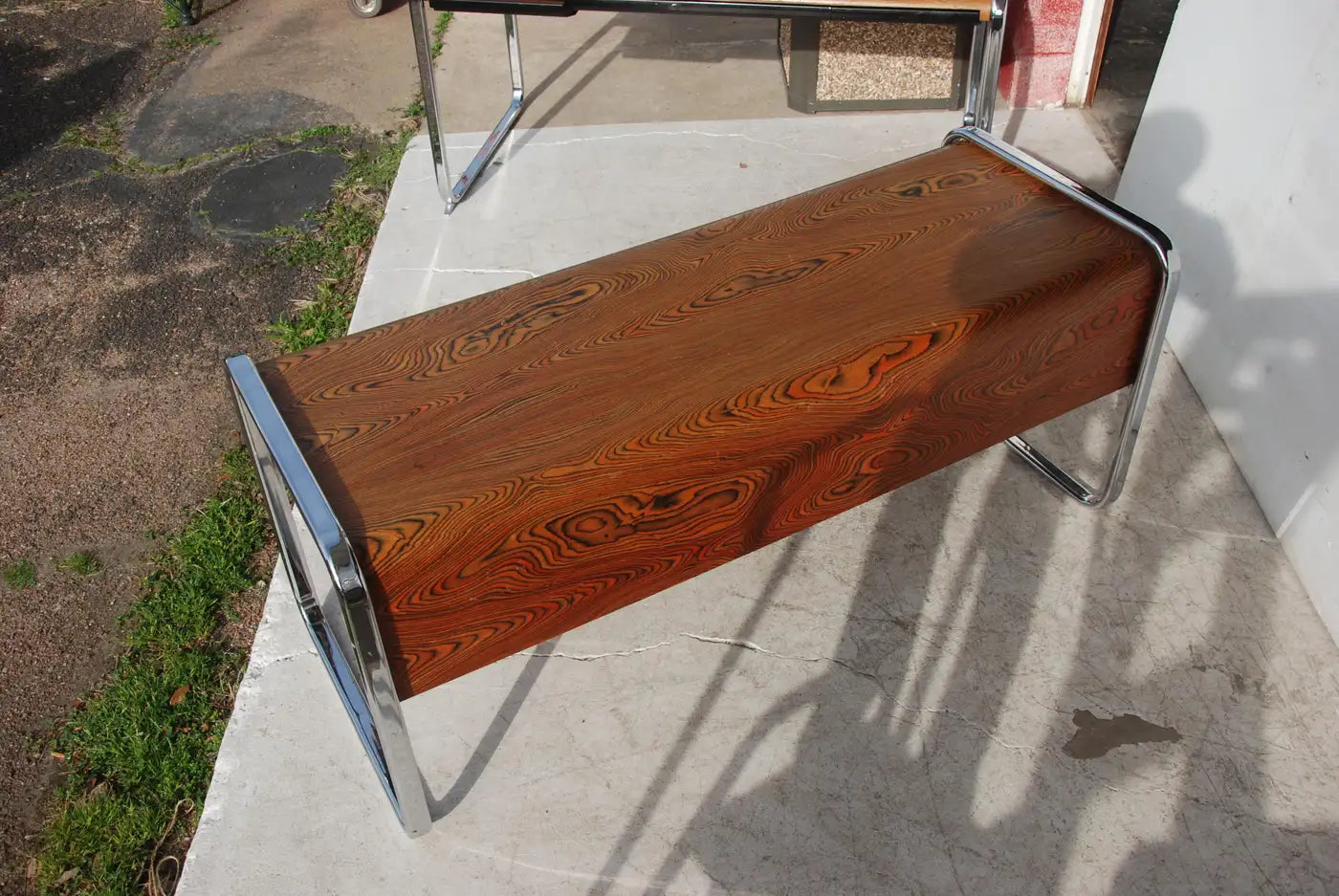 Sleek Peter Protzmann Zebrawood credenza for modern interiors