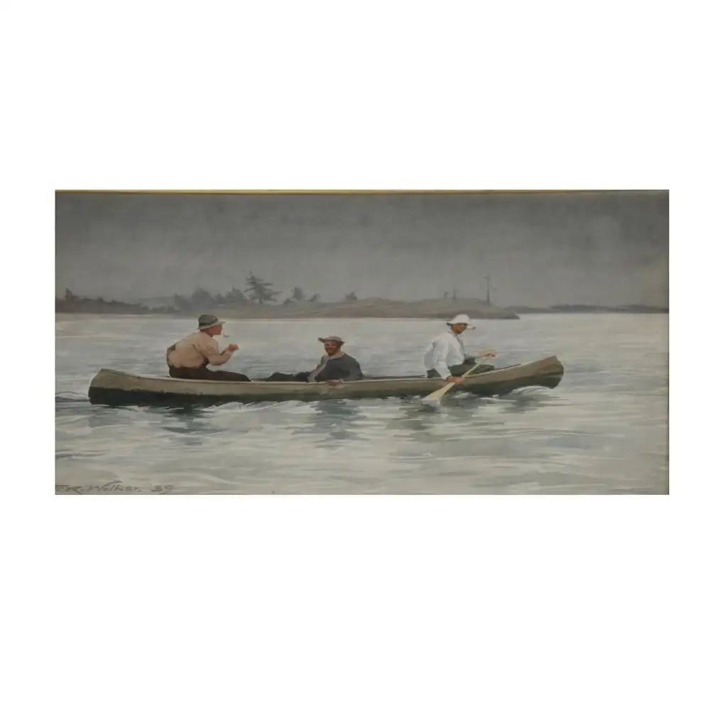 Homer inspired watercolor painting by FR Walker