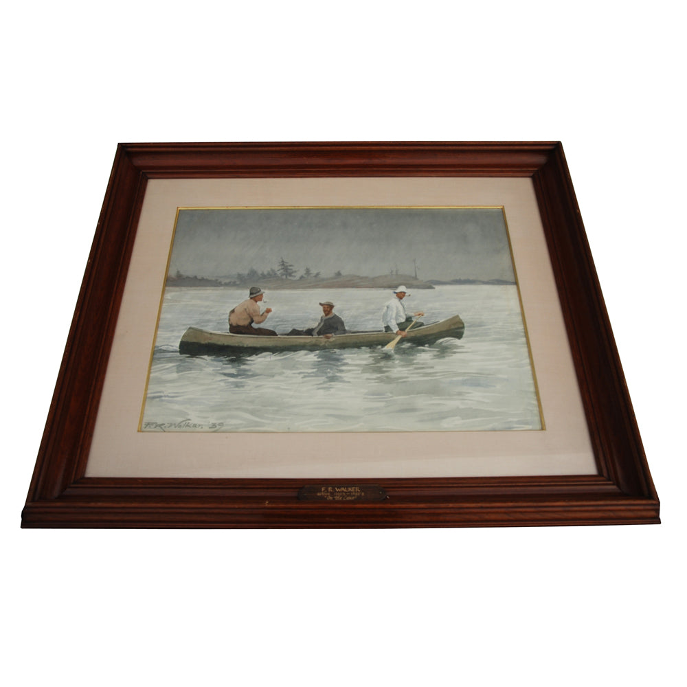 vintage watercolor in the style of Winslow Homer