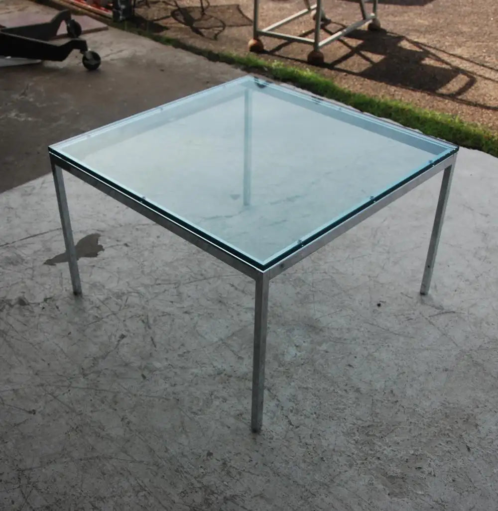 30″ Florence Knoll Chrome Coffee Table