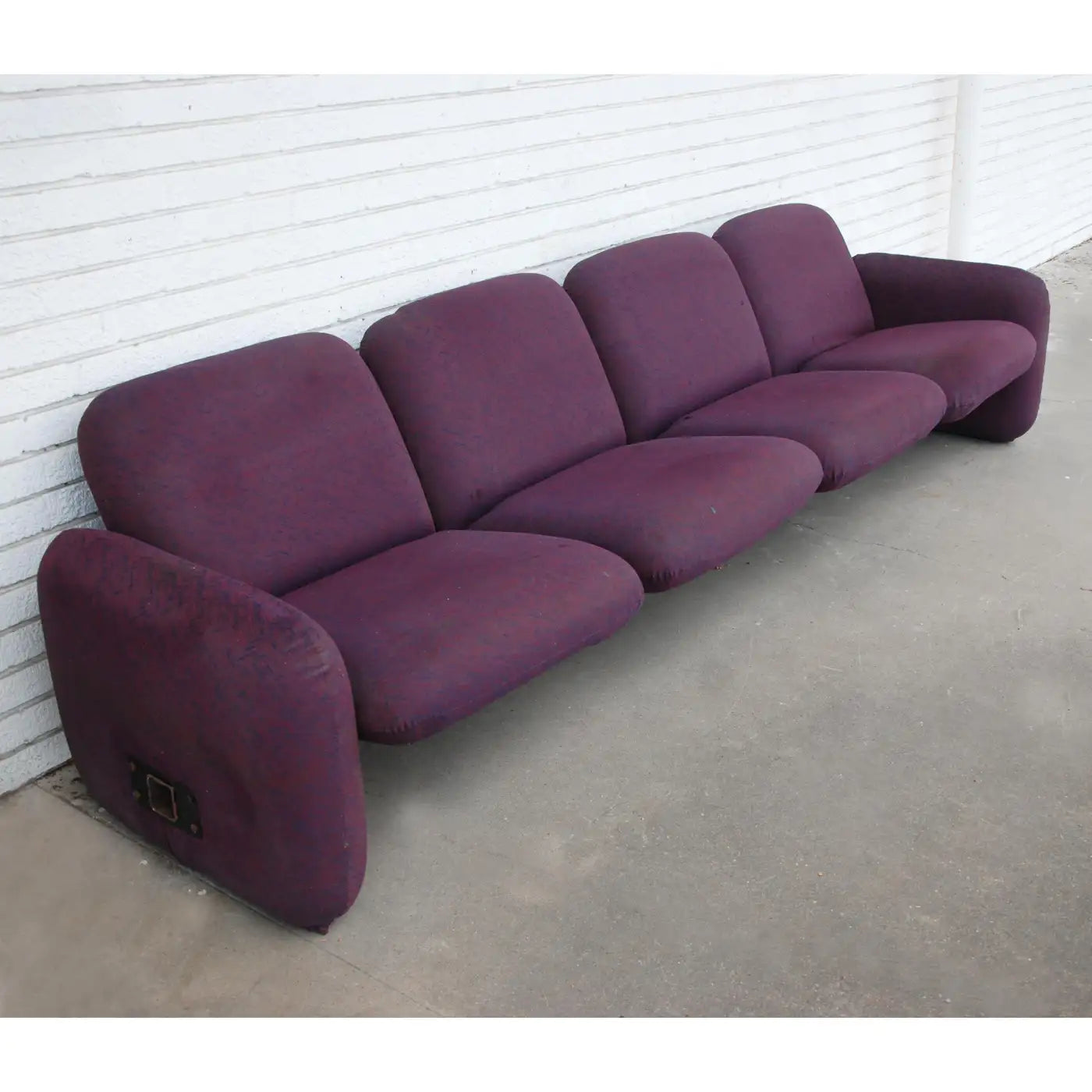 Chiclet Modular 4 Seater Sofa by Ray Wilkes