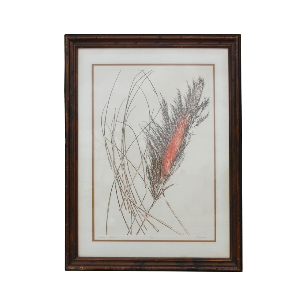 Limited edition Truyard lithograph signed and numbered print