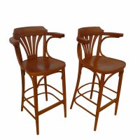 Thonet Style Czech Bar Stools