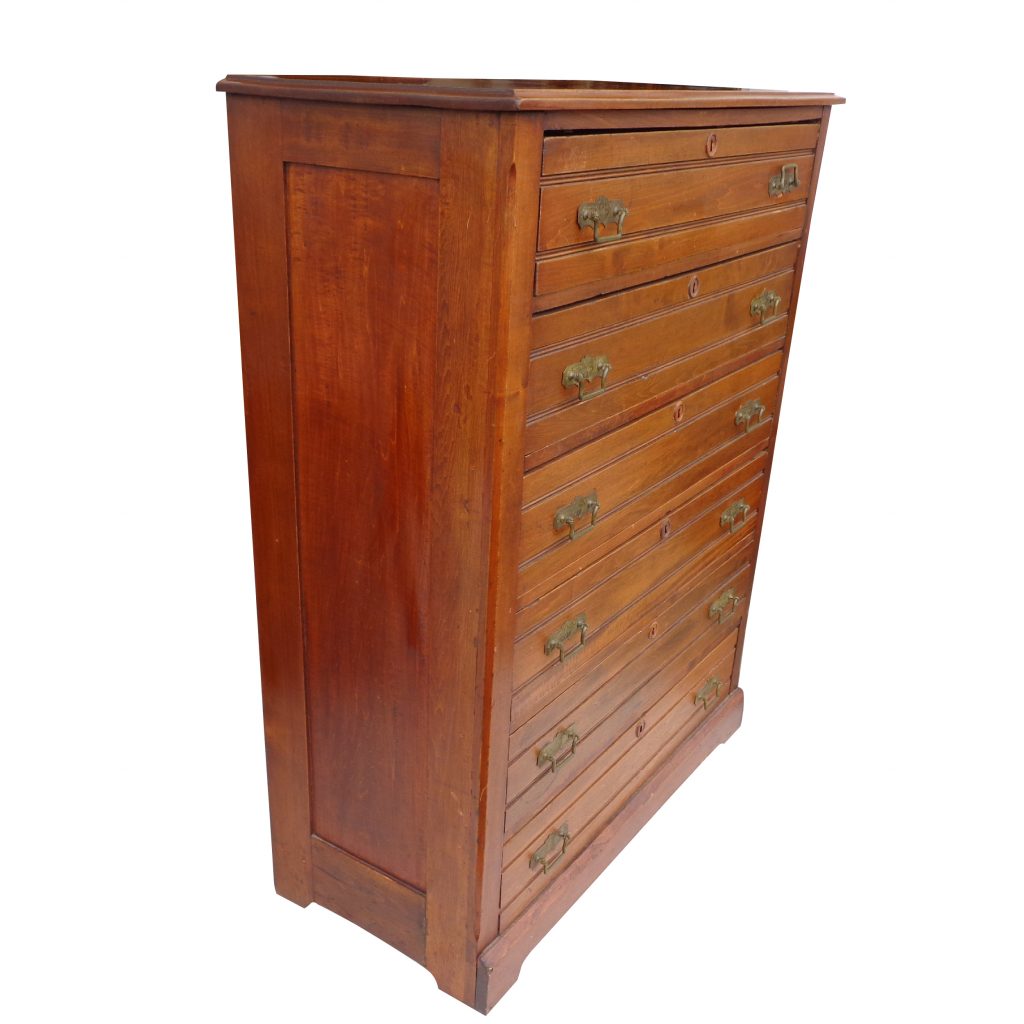 Eastlake 6 Drawer Chest With Brass Pulls (MS10356)