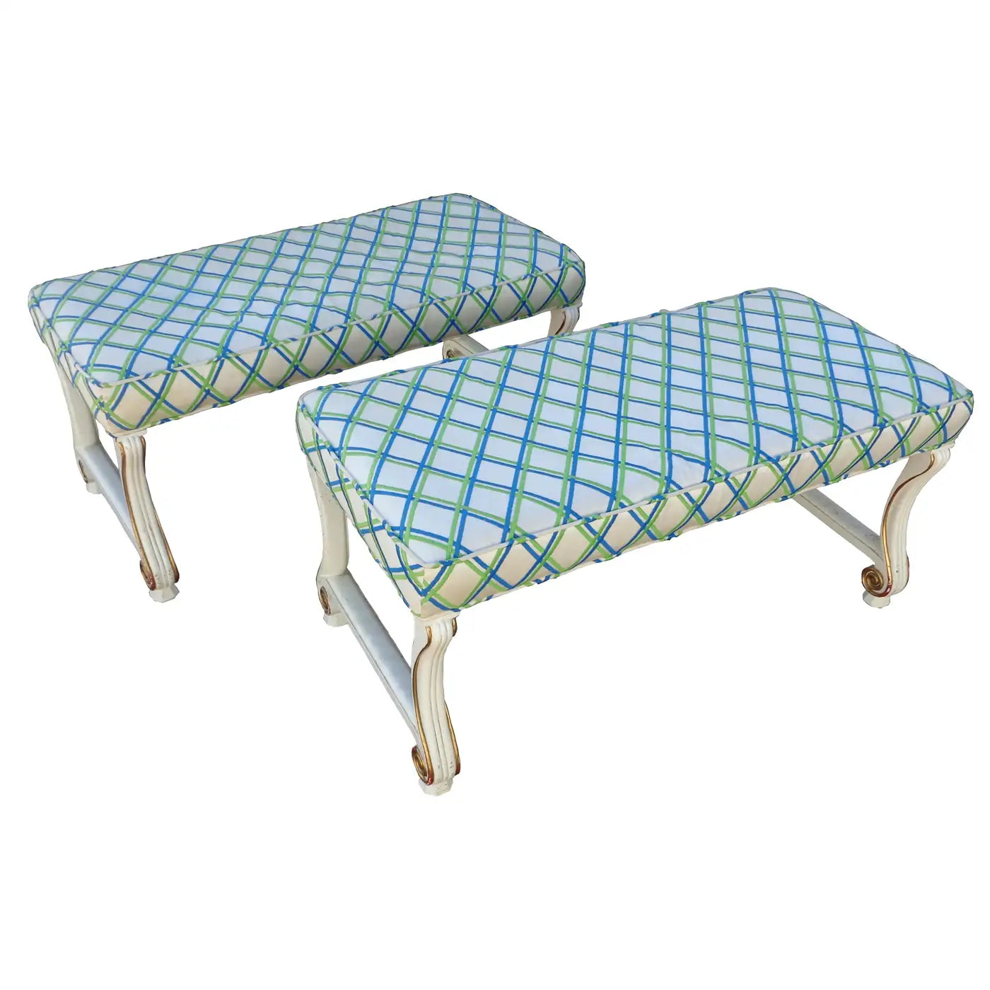 Widdicomb Os de Mouton benches for luxury decor